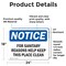 Signmission Safety Culture Sign, 24 in Width, Vinyl Decal, Rectangle OS-2PACK-NS-D-1824-L-15725 - alternate 2